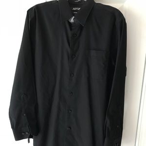 Black button up shirt Men’s Large